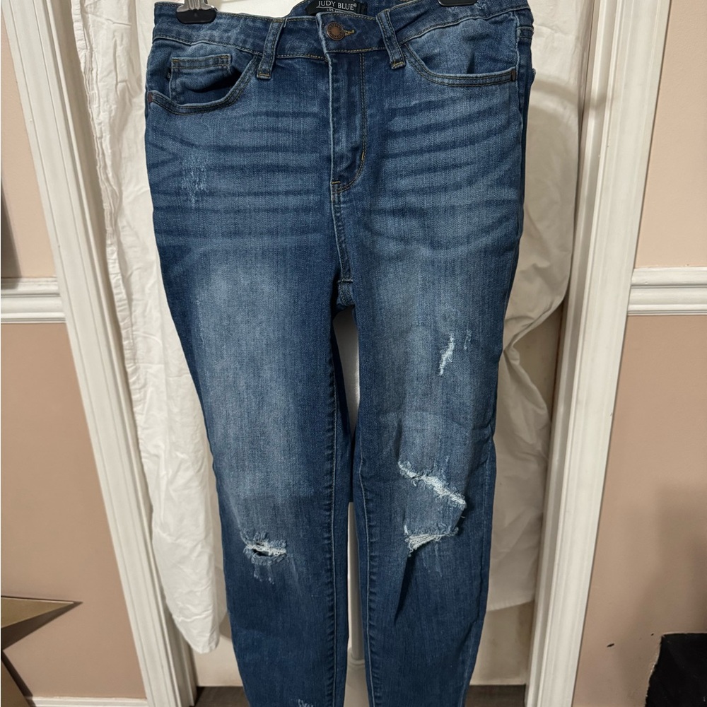 Judy Blue Distressed Women's Jeans-30P